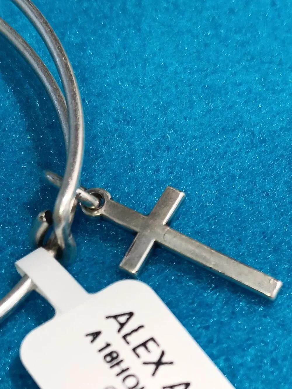Alex and Ani cross bracelet
